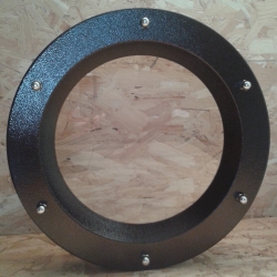 Porthole window "OLD COPPER" 350 mm glass transparent nuts coupling