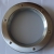 Porthole window mbossed INOX 350 mm safety glass transparent nuts flange